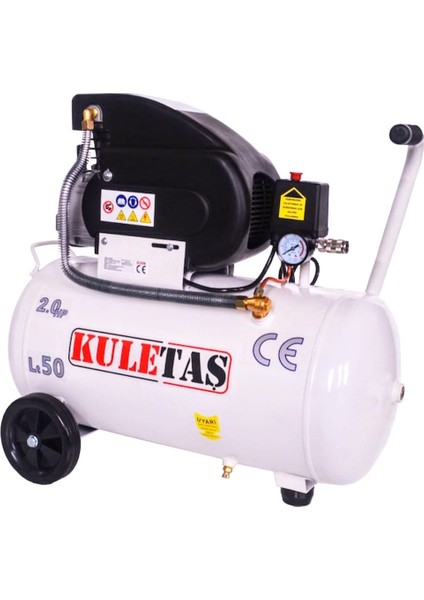 50 Litre Yağlı Kompresör 2 Hp