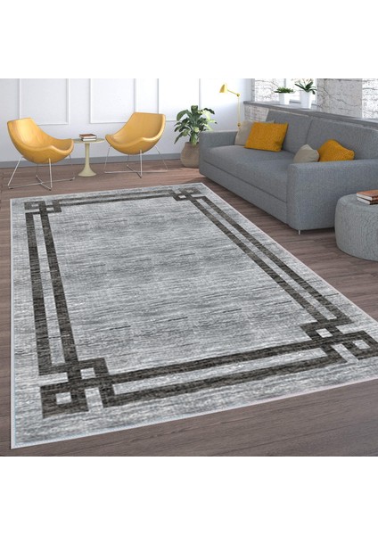 Dijital Baskı Yıkanabilir Kaymaz Taban Salon Halısı RVG1585-HY1309