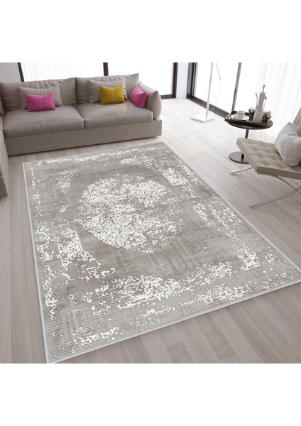 Dijital Baskı Yıkanabilir Kaymaz Taban Salon Halısı RVG1589-SD312