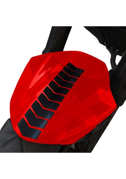 Ok Tasarımlı Çamurluk Kask Sticker Reflektif, Floresan, Düz Renkler Çınar Extreme