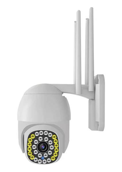 Motorlu Ip Kamera + 1080P Speed Dome Ptz 2mp Dış Mekan IP31