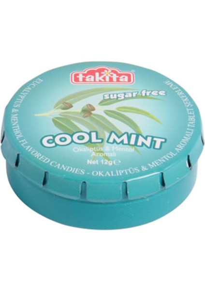 Cool Mint Şekersiz Tablet Şeker 12 gr