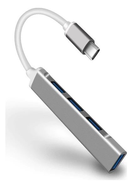 C-809 Type-C =>4 USB 3.0 Hub Adaptör,5gbps