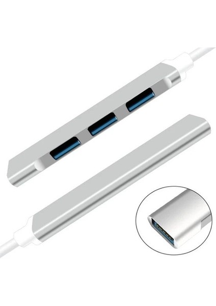C-809 Type-C =>4 USB 3.0 Hub Adaptör,5gbps fiyatları