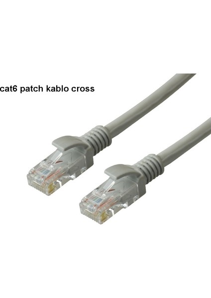 Cross Cat6 Patch Kablo 15 mt