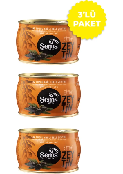 Şems Süper İri Zeytin 321-350 (XS) 300 GR 3'lü