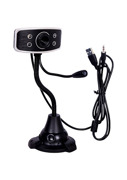 SC-825 300K 480p Usb Mikrofonlu Ledli Kamera Webcam