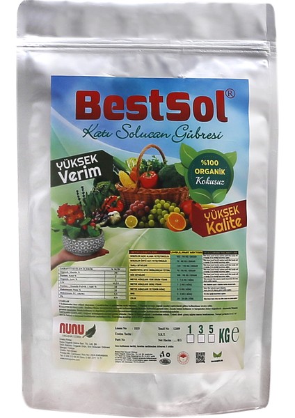 Katı Solucan Gübresi 1 kg