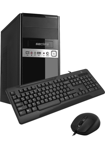 SC-1010 I3-10100F 4GB 240GB 2GBvga 300W Dos Masaüstü Pc