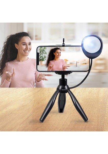 ONY15 Işıklı Tripod Siyah