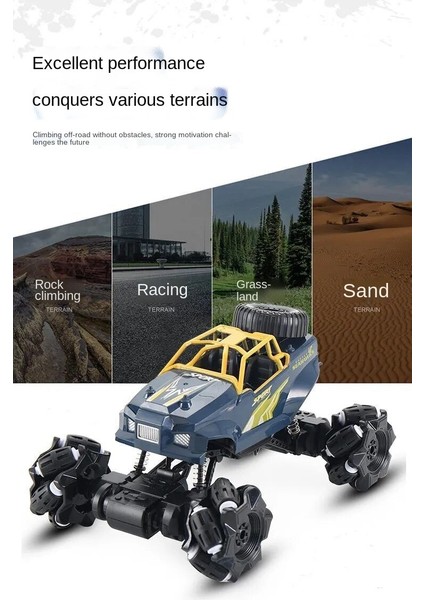 Uzaktan Kumandalı 2.4G Off-Road Dört Yönlü Araba (Yurt Dışından) fiyatları