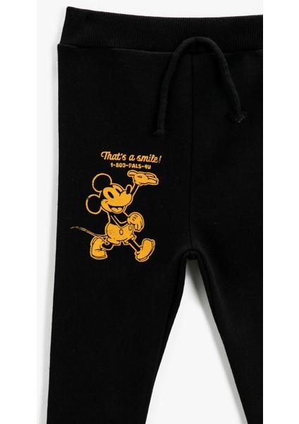 Erkek Bebek Mickey Mouse Baskılı Jogger Eşofman Altı Lisanslı modelleri