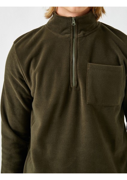 Erkek Cepli Polar Sweatshirt indirimleri