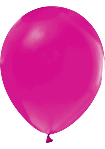Balonevi BBP12100-09 Balonevi, Ruby - Yakut Rengi, 12'' Baskı Balonu 100'LÜ Paket