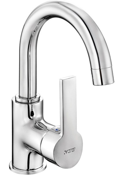 . 102108765 Delta Kuğu Borulu Lavabo Bataryası