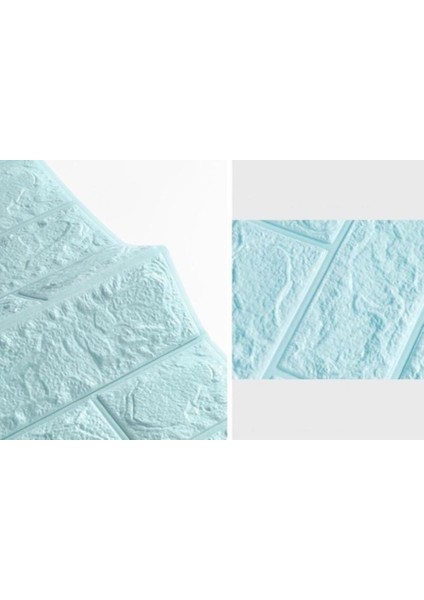 Açık Mavi 70X38 cm 0,26 M2 Çocuk Odası Duvar Kağıdı Paneli NW05