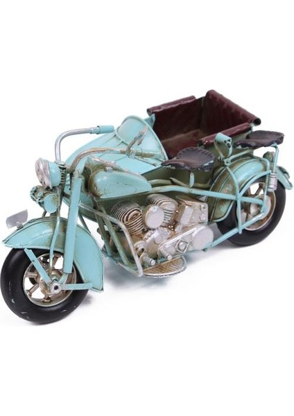 Dekoratif Metal Motosiklet Sepetli Vintage Dekoratif fiyatları
