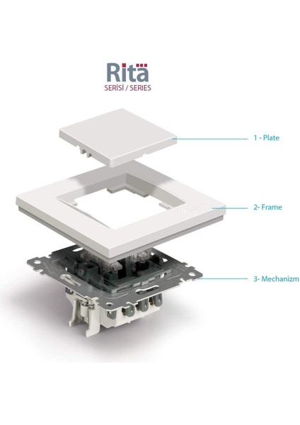 Rita Sıva Altı Anahtar Inox