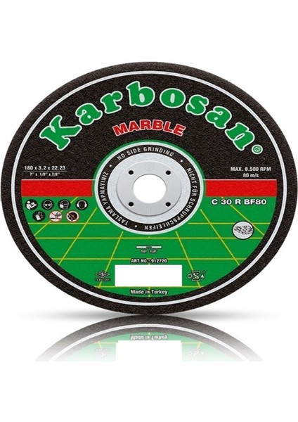 180 mm Mermer Kesme Taşı