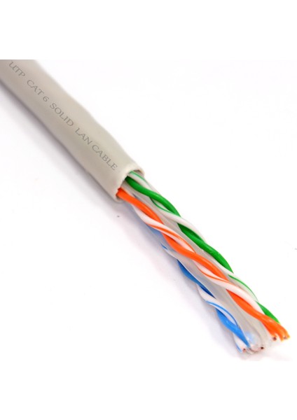 HY-CAT600 305M Gri Utp Cat6 Kablo ET-600