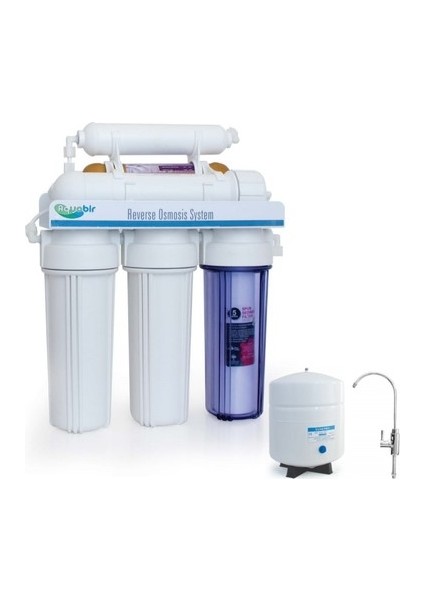 Aquabir 5 Aşamalı Pompasız Evsel Su Arıtma