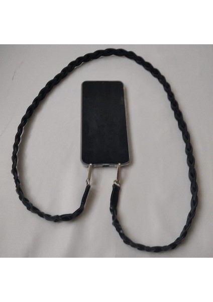El Yapımı Braid Model Telefon Kılıfı Askısı