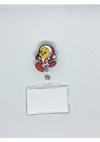 Tweety Yılbaşı Temalı Yoyo Kartlık