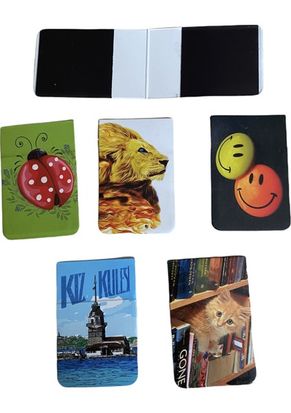 5'li Mıknatıslı Kitap Ayracı 1