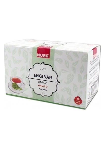 Enginar Bitki Çayı 20'li Süzen Poşet