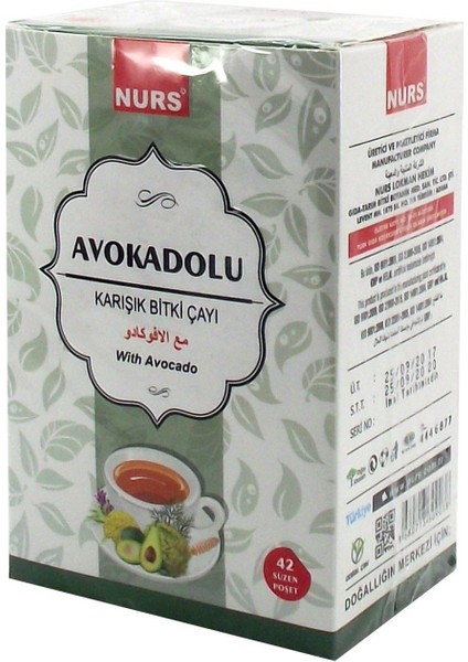 Avakadolu Çay 42 Li Karışık Süz Poş.
