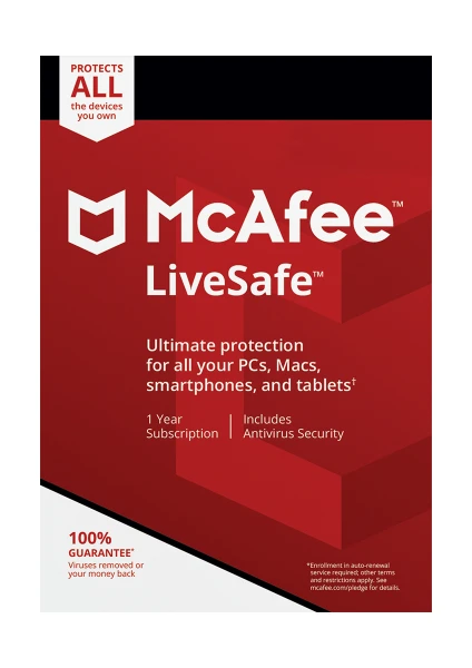 Livesafe 1 Cihaz 1 Yıl Aktivasyon Kodu / Key