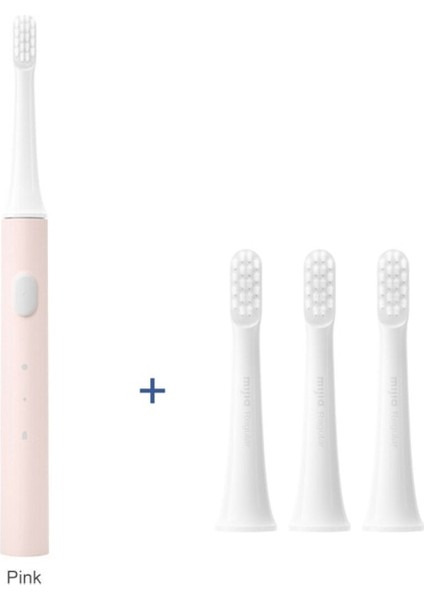 Akıllı Diş Fırçası Renkli USB Şarj Edilebilir Pembe (Yurt Dışından)
