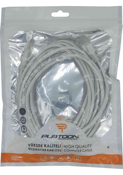 5 Metre Cat5 5 Ağ Ethernet Kablosu Platoon PL-6052