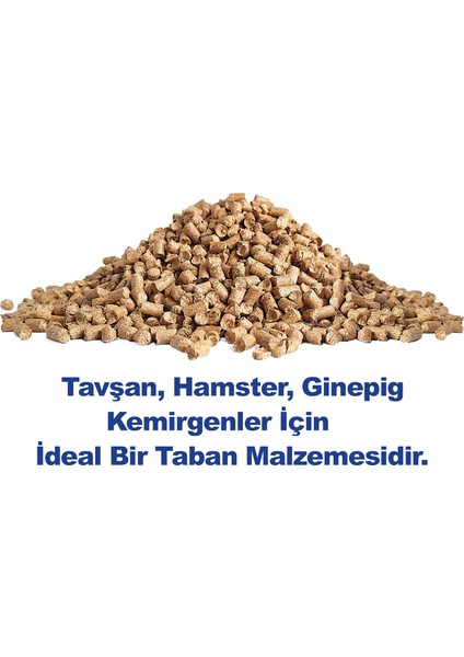 Doğal Çam Pelet Tavşan Kafes Altlığı 5 kg 9 Lt