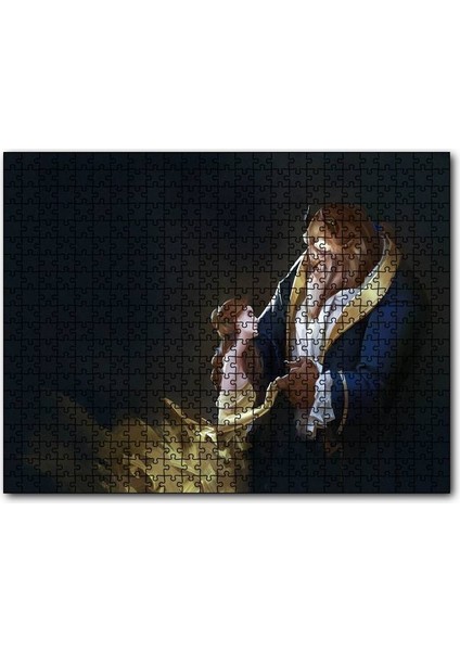 Cakapuzzle Güzel ve Çirkin Dans 120 Parça Puzzle Yapboz Mdf (Ahşap)