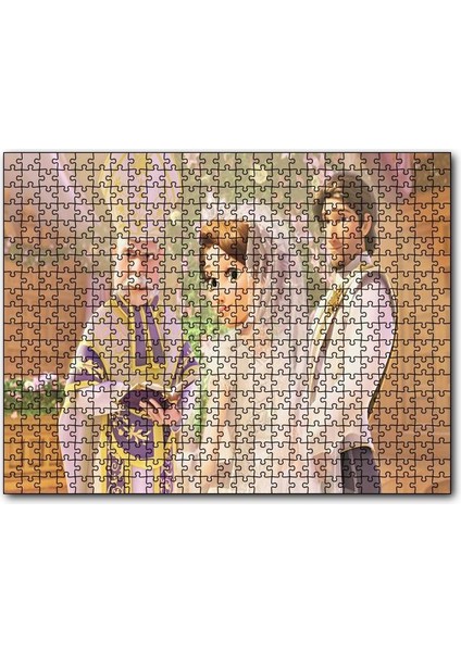 Cakapuzzle Prenses Rapunzel Evlenme Töreni Görseli 500 Parça Puzzle Yapboz Mdf (Ahşap)