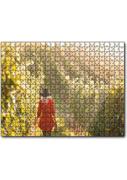 Cakapuzzle Şarap Üreticisi Kadın Üzüm Bağlarında Görsel 1000 Parça Puzzle Yapboz Mdf(Ahşap)