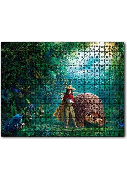 Caka Tablo Cakapuzzle Raya And The Last Dragon Görseli 1000 Parça Puzzle Yapboz Mdf(Ahşap)