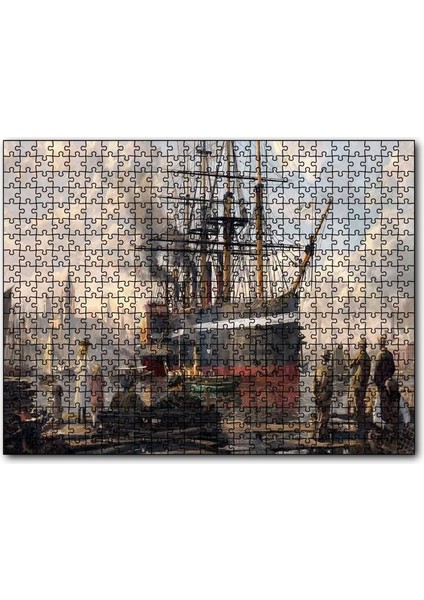 Cakapuzzle Anno 1800 Görseli 255 Parça Puzzle Yapboz Mdf (Ahşap)