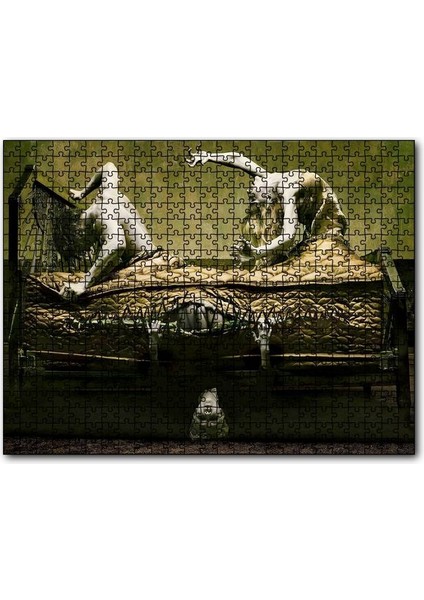 Cakapuzzle Amerikan Korku Hikayesine Giriş Görseli 120 Parça Puzzle Yapboz Mdf (Ahşap)