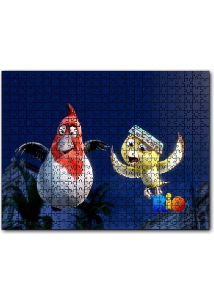 Cakapuzzle Rio Macerası Sarı ve Kırmızı Beyaz Kuşlar 1000 Parça Puzzle Yapboz Mdf(Ahşap)