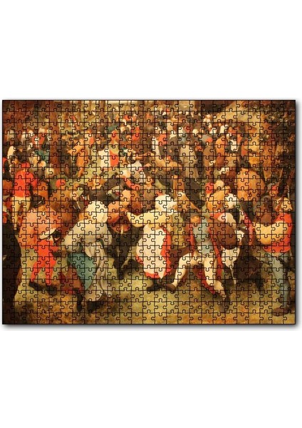 Cakapuzzle Zebranın Tehlikeli Tekmesi 120 Parça Puzzle Yapboz Mdf (Ahşap)