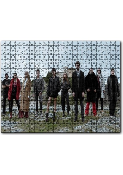 Cakapuzzle La Casa De Papel Tam Kadro 1000 Parça Puzzle Yapboz Mdf(Ahşap)
