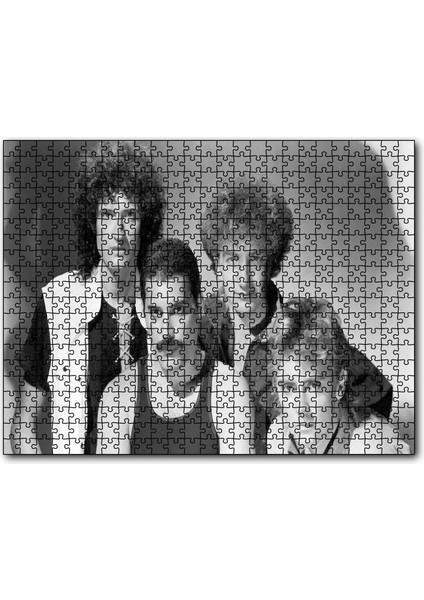 Caka Tablo Cakapuzzle Queen Grup Üyeleri Siyah Beyaz 500 Parça Puzzle Yapboz Mdf (Ahşap)