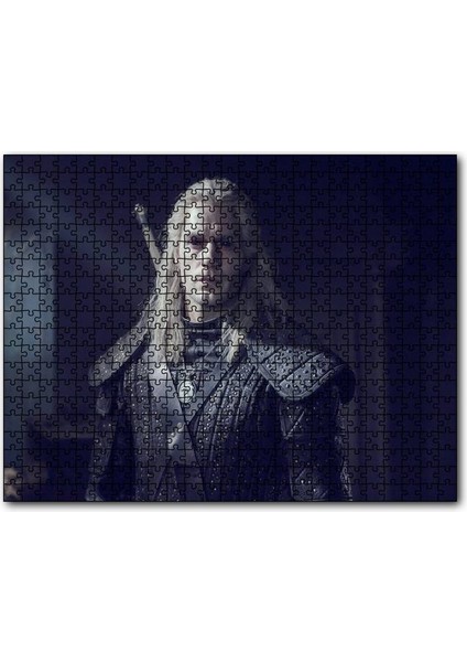 Cakapuzzle The Witcher Henry Cavill 255 Parça Puzzle Yapboz Mdf (Ahşap)