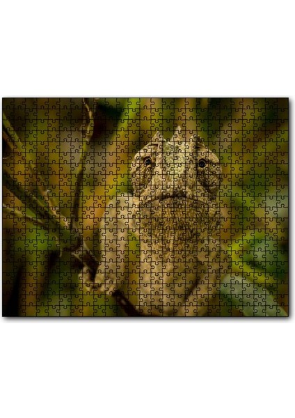 Cakapuzzle Dalda Boz Renkli Bukalemun 255 Parça Puzzle Yapboz Mdf (Ahşap)