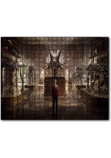 Cakapuzzle Jurassic World Kayıp Krallık Iskelet Müzesi 120 Parça Puzzle Yapboz Mdf (Ahşap)