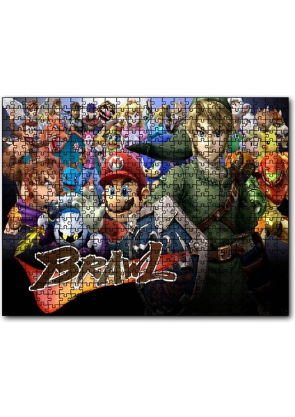 Cakapuzzle Brawlstars Tüm Karakterler Bir Arada 255 Parça Puzzle Yapboz Mdf (Ahşap)