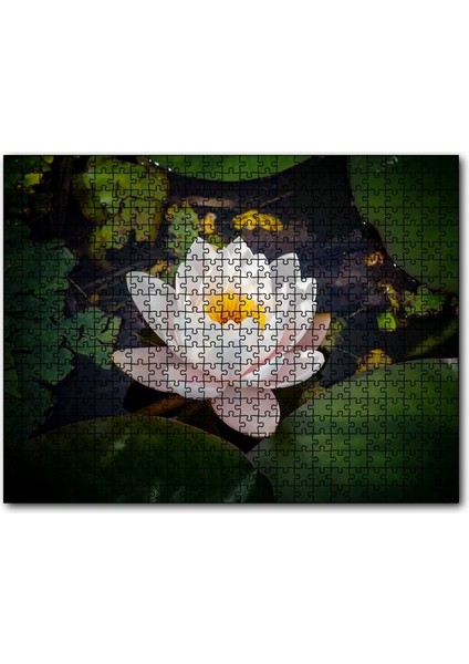 Cakapuzzle Hint Lotusu Su Üzerinde Görsel 120 Parça Puzzle Yapboz Mdf (Ahşap)