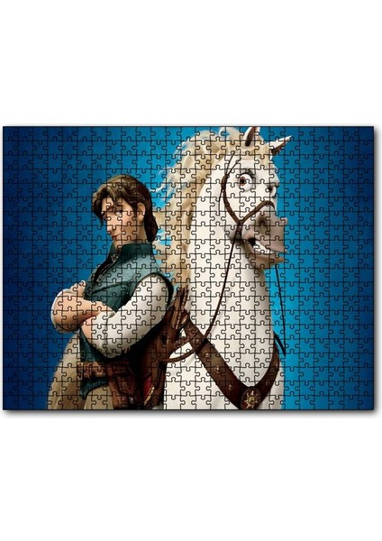 Cakapuzzle Tangled At ve Sürücüsü 255 Parça Puzzle Yapboz Mdf (Ahşap)